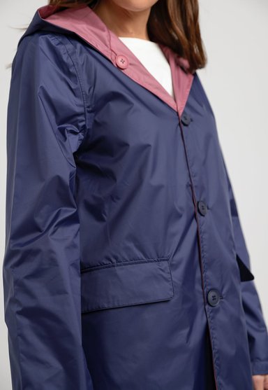 IMPERMEABLE MUJER PAZ AZUL - 5