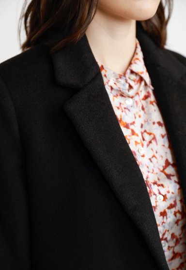BLAZER MUJER LANA NEGRO - 3