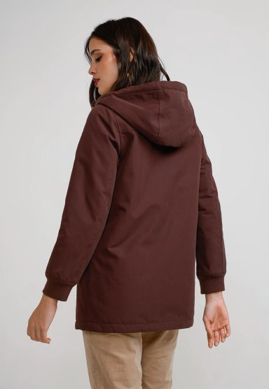 PARKA REVERSIBLE MUJER BURDEO - 2