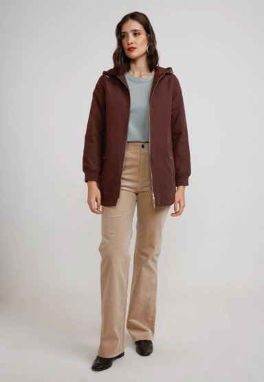 PARKA REVERSIBLE MUJER BURDEO - 4