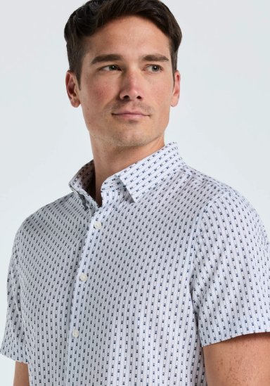 CAMISA HOMBRE MANGA CORTA TOTAL STRETCH BLANCO - 2