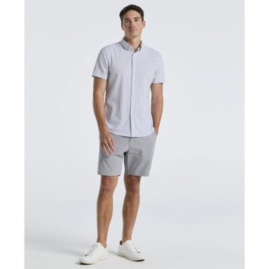 CAMISA HOMBRE MANGA CORTA TOTAL STRETCH BLANCO - 4