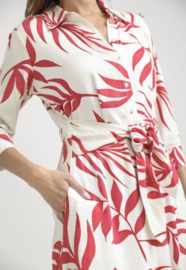 VESTIDO MUJER ANIS VISCOSA NATURAL - 3