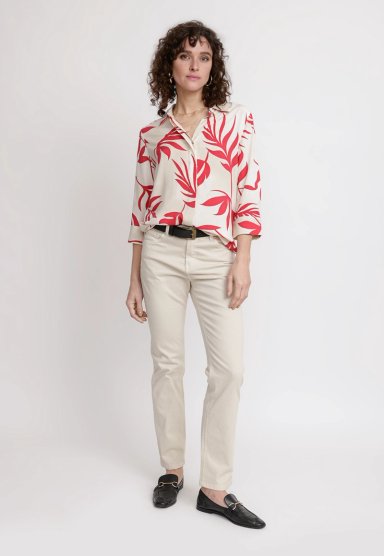 BLUSA MUJER SEGOVIA VISCOSA NATURAL - 3