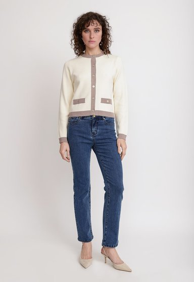JEANS RECTO AZUL CHARLOT26 MUJER - 4