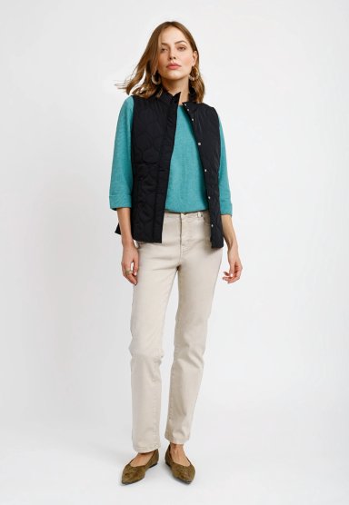 PARKA SIN MANGAS NEGRO SAUCE MUJER - 4