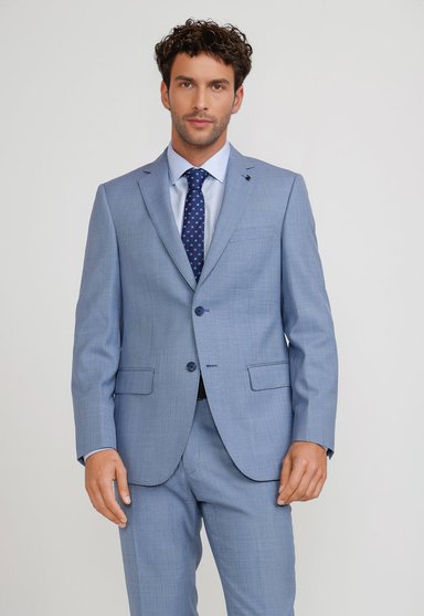 TRAJE HOMBRE FORMAL EXECUTIVE CELESTE - 1