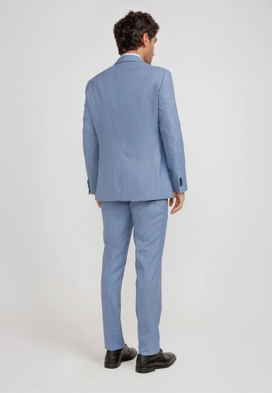 TRAJE HOMBRE FORMAL EXECUTIVE CELESTE - 2