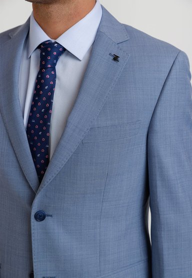 TRAJE HOMBRE FORMAL EXECUTIVE CELESTE - 3