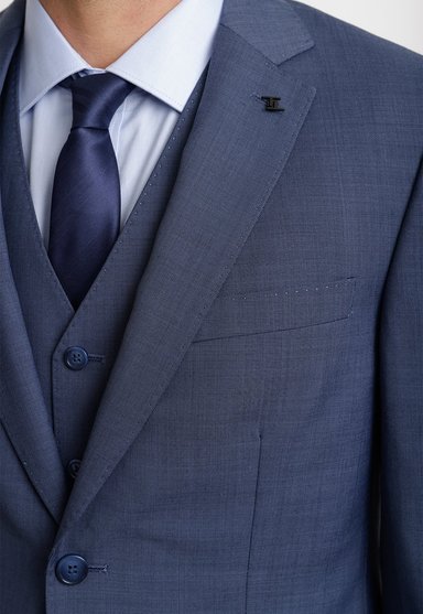 TERNO HOMBRE FORMAL EXECUTIVE AZUL - 3