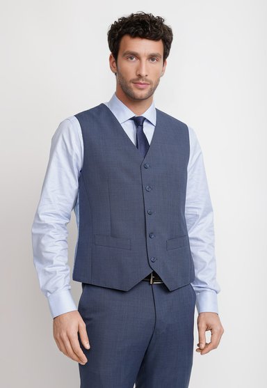 TERNO HOMBRE FORMAL EXECUTIVE AZUL - 4