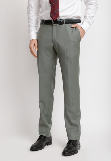 PANTALON HOMBRE FORMAL LANA S100'S MIX&COLOR VERDE - 1