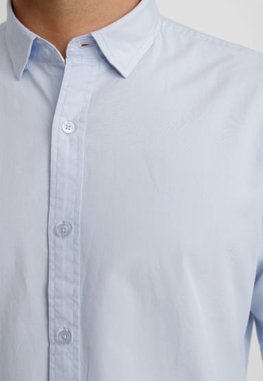 CAMISA ML HOMBRE BASILIO CELESTE - 3