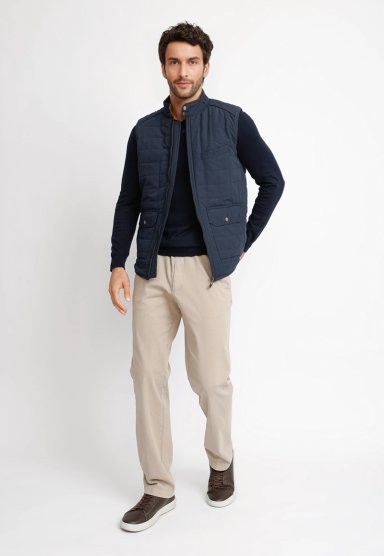 PARKA SIN MANGA HOMBRE TRUMAN AZUL MARINO - 4