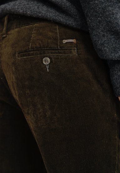 PANTALON COTELE  HOMBRE VISION VERDE - 3