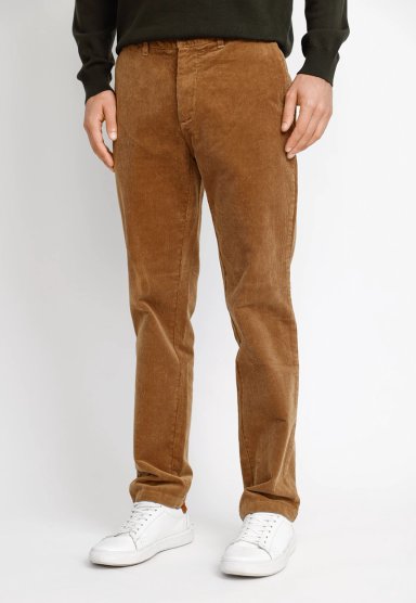 PANTALON COTELE  HOMBRE VISION BEIGE - 1