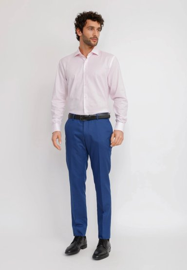 CAMISA HOMBRE FORMAL ALGODON VERCELLI ROSADO - 4