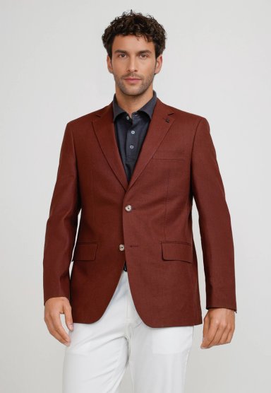 CHAQUETA HOMBRE LINO CESAR BURDEO - 1
