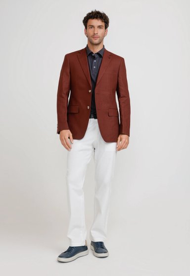 CHAQUETA HOMBRE LINO CESAR BURDEO - 4