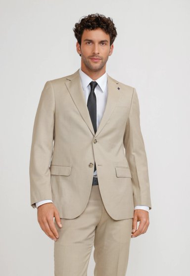 TRAJE HOMBRE FORMAL GRADUACION BEIGE - 1