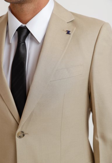 TRAJE HOMBRE FORMAL GRADUACION BEIGE - 3