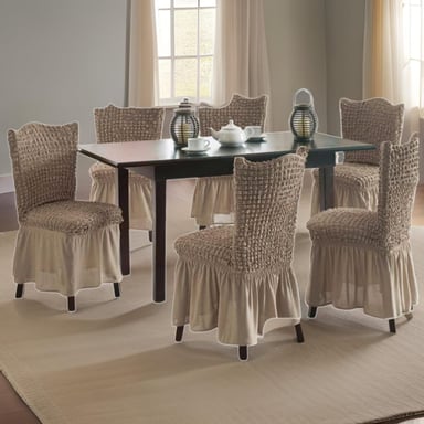 FUNDA SILLA TURCAS PACK 6 UNDS T8 CAFÉ - 3