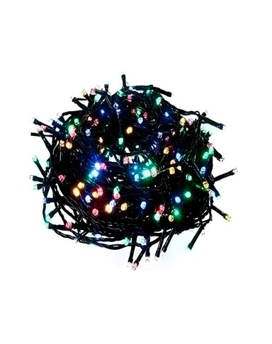 500 LUCES LED MULTICOLOR GUIRNALDA NAVIDAD LINEALES 16N4 - 1