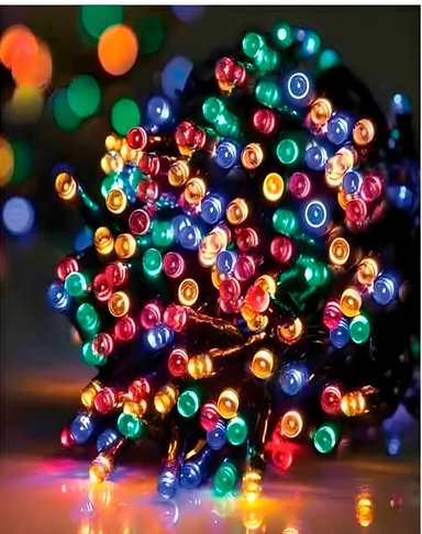 500 LUCES LED MULTICOLOR GUIRNALDA NAVIDAD LINEALES 16N4 - 3
