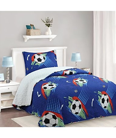 CUBRECAMA QUILT SHERPA PLAZA Y MEDIA 180X230 1 - 3