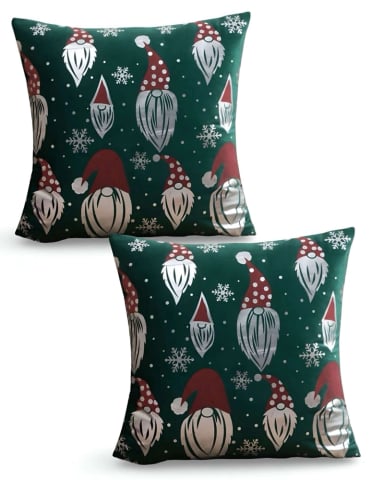 SET DE 2 FUNDAS DE COJIN PARA NAVIDAD M9 - 1