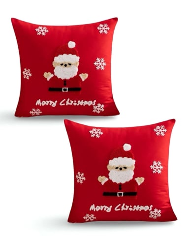 SET DE 2 FUNDAS DE COJIN PARA NAVIDAD K11 - 1