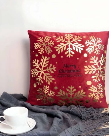 SET DE 2 FUNDAS DE COJIN PARA NAVIDAD M14 - 4