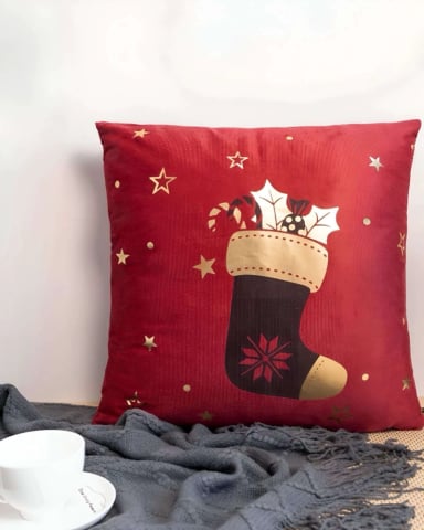 SET DE 2 FUNDAS DE COJIN PARA NAVIDAD M5 - 4