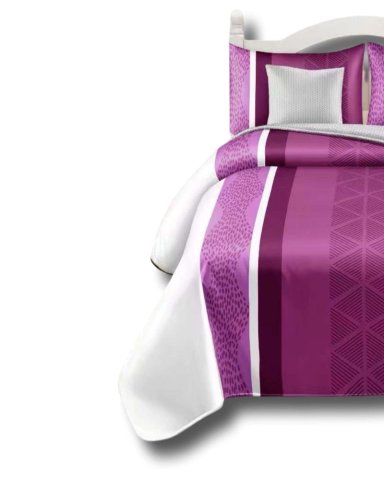 CUBRECAMA QUILT DELGADO CON 9 PIEZAS 2 PLAZAS 12 - 2