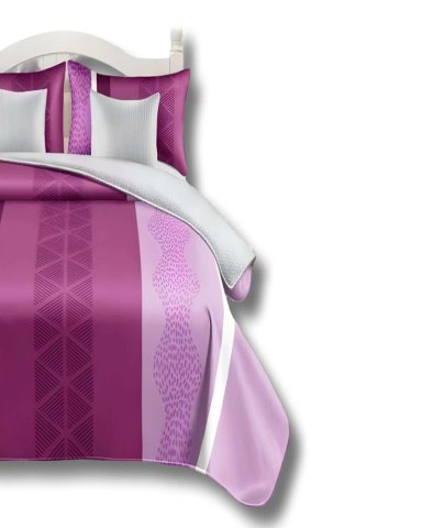 CUBRECAMA QUILT DELGADO CON 9 PIEZAS 2 PLAZAS 12 - 3