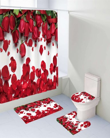 SET DE 4 PIEZAS PARA BAÑO CON ESTAMPADO 25 - 3