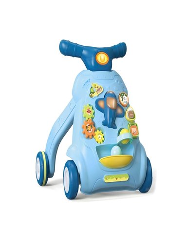 CAMINADOR DE BEBE AEREO AZUL - 2