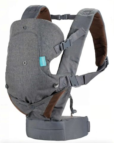 PORTABEBE  ERGONOMICO 4 EN 1 COLOR GRIS - 1