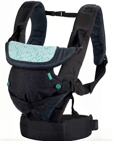 PORTABEBE  ERGONOMICO 4 EN 1 COLOR NEGRO - 2