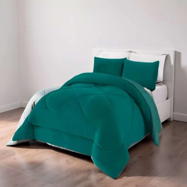 PLUMON INVIERNO 2 PLAZA 230CM X 250CM COLOR VERDE - 3