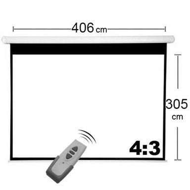 TELÓN EVOTECH TE-406X305 ELECTRICO 406×305 CM INCLUYE CONTROL REMOTO - 9
