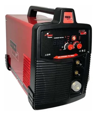 MAQUINA SOLDADORA 3 EN 1 MIG TIG ARCO 300A + ALAMBRE FLUX 5KG - 1