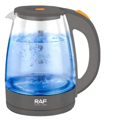 HERVIDOR ELE CTRICO 2.0L JARRA VIDRIO 1500W APAGADO AUTOMATIC NEGRO / VIDRIO - 3