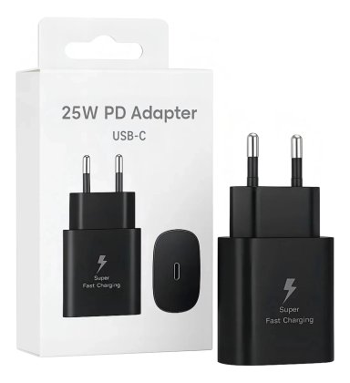 CARGADOR RAPIDO 25W USB-C PARA SAMSUNG GALAXY S23 S23+ S22 S21 TIPO C Y SEGURO - 3
