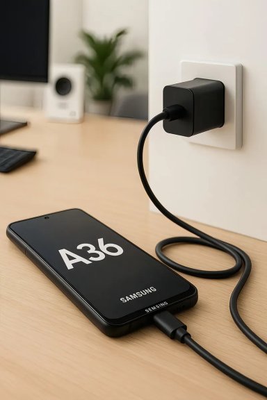 CARGADOR 45W USB C CARGA RÁPIDA PARA SAMSUNG GALAXY Y IPHONE 15 16 CON CABLE TIPO C NEGRO - 3