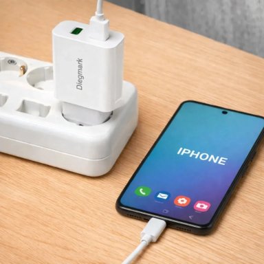 CARGADOR RAPIDO 20W USB A PARA IPHONE DK04 POWER DELIVERY QC3.0 COMPATIBLE IPHONE 8 X XR 11 12 13 14 - 8