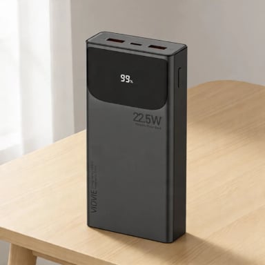 POWER BANK 20000MAH CARGA RÁPIDA 22.5W CON PANTALLA DIGITAL PORTÁTIL - 3