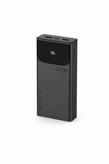 POWER BANK 20000MAH CARGA RÁPIDA 22.5W CON PANTALLA DIGITAL PORTÁTIL - 7