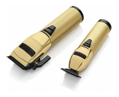 KIT BABYLISSPRO CORTADORA Y DESVELLADORA GOLD/BLACK - 4