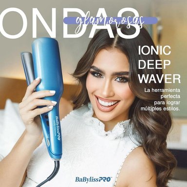 ONDULADOR DE CABELLO BABYLISS COMPACTO PRO BNTMDWUZ WAVER - 4